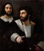 RAFFAELLO Sanzio Together with a friend of a self-portrait oil painting artist